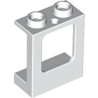 Lego rám okna 1x2x2, bílá (4507685)